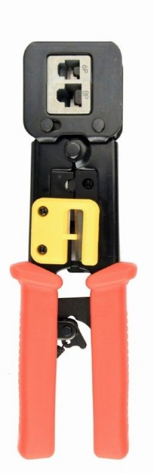 Narzędzie Cablexpert do cięcia i zaciskania RJ45/RJ12/RJ11/8P8C/6P6C/6P4C (T-WC-05). Zaciskarki