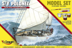 Plastikowy model do sklejania Mirage Hobby Polski Jacht Typu Kecz Bermudzki 1/50 (5901463850940). Modele do składania i sklejania