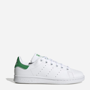 Sneakersy dziecięce dla dziewczynki adidas Originals Stan Smith J FX7519 38.5 (5.5UK) Białe z zielonym (4064037256614). Tenisówki i trampki dziewczęce