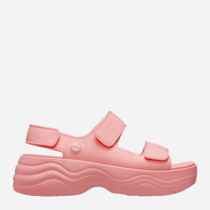 Sandały damskie na platformie Crocs Skyline Sandal W CR208183-GUAV 36-37 (W6) 22 cm Różowe (196265340910). Sandały codzienne i sportowe damskie