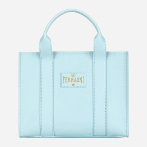 Torebka shopper damska Chiara Ferragni 74SB4BN3ZS736 Niebieska (8052672352323). Torebki i torby