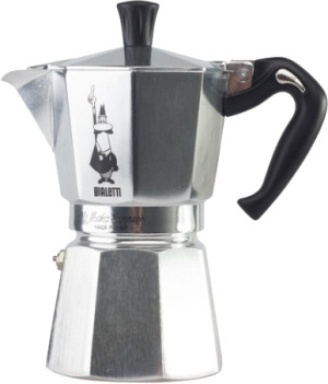 Kawiarka Bialetti Moka Express na 6 filiżanek 270 ml srebrzysta (AGDBLTEXP0010). Kawiarki