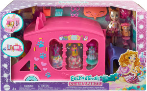 Zestaw do zabawy Mattel Enchantimals Mobilne studio mody HPB34 (0194735154395). Zestawy zabawek dla dzieci