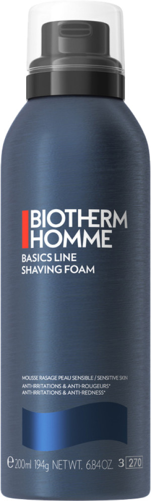 Pianka do golenia Biotherm Homme Shaving Foam dla skóry wrażliwej 200 ml (3367729017212). Kosmetyki do golenia