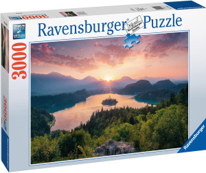 Puzzle Ravensburger Jezioro Bled Slowenia 3000 elementów (4005556174454). Puzzle i układanki