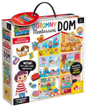 Zabawka edukacyjna Lisciani Montessori Ogromny dom (8008324094028). Zabawki dla niemowląt