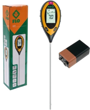 Miernik ogrodniczy FLO 4 w 1 Vorel 9 B (89000_flo) (5906083890000). Elektroniczne testery wody, powietrza, gleby