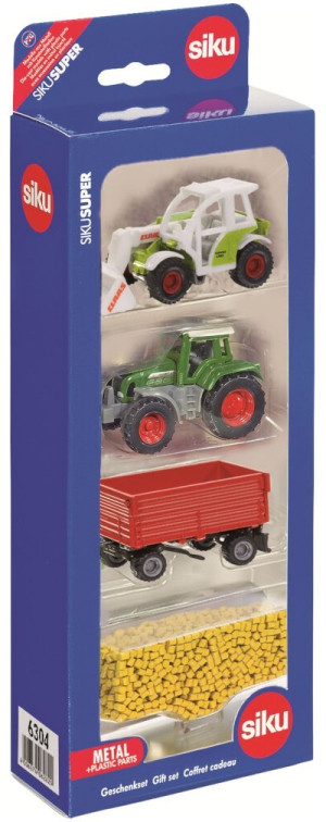 Zestaw metalowych modeli samochodów Siku Super Agriculture (4006874063048). Kolekcjonerskie modele pojazdów