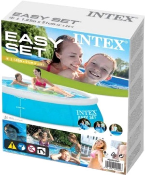 Dmuchany basen Intex Easy Set Pool 183 x 51 cm (6941057400006). Baseny ogrodowe