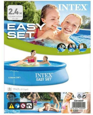 Dmuchany basen Intex Easy Set Pool 244 cm x 61 cm (6941057420509). Baseny ogrodowe