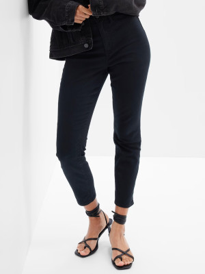 Jeansy slim fit damskie GAP 402151-00 29 Czarne (1200111652986). Jeansy damskie