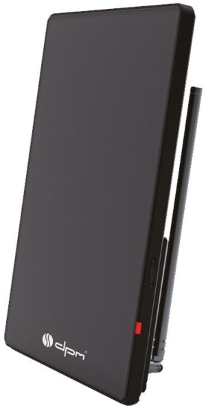 Antena TV DPM HD11 pokojowa DVB-T i DVB-T2 VHF/UHF filtr LTE USB 42 dB (5906881180570). Anteny