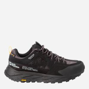 Buty trekkingowe męskie z membraną Jack Wolfskin Terraquest Texapore Low M 4056401-6000 45 (10,5UK) Czarne (4064993722505). Buty sportowe męskie