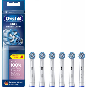 Końcówki do elektrycznej szczoteczki do zębów Oral-B Pro Sensitive Clean (8006540860717). Szczoteczki elektryczne i irygatory