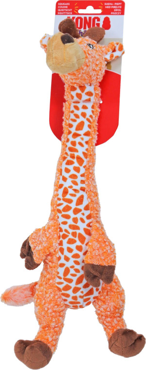 Zabawka dla psów Kong Shakers Luvs Giraffe 41 cm Orange (0035585360584). Zabawki dla zwierząt