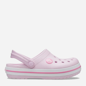 Chodaki dziecięce dla dziewczynki Crocs 207005-6GD 27-28 (C10) Jasnoróżowe (191448738751). Chodaki dziewczęce