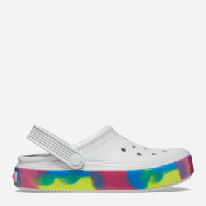 Chodaki dziecięce dla dziewczynki Crocs 209717-1FS 21-22 (C5) Białe (196265584635). Chodaki dziewczęce