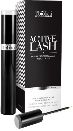 Serum na porost rzęs i brwi L'biotica Active Lash 3.5 ml (5907636934523). Odżywki i serum do rzęs i brwi