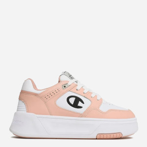 Sneakersy damskie na platformie Champion Z80 Platform S11577-WW006 41 (9.5US) 26.5 cm Biały/Różowy (8058132113169). Tenisówki i trampki damskie