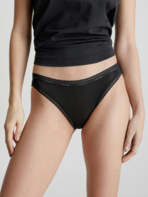 Majtki figi damskie Calvin Klein Underwear 000QD3766E-UB1 XS Czarne (8719853311752). Majtki damskie