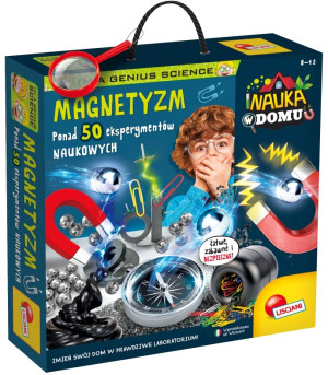 Zestaw do eksperymentów naukowych Lisciani I'm a Genius Nauka w domu Magnetyzm (8008324105809). Zestawy do eksperymentów dla dzieci