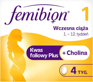 Suplement diety Procter & Gamble Femibion 1 Pregnancy 28 tabs (5907589874686). Witaminy i minerały