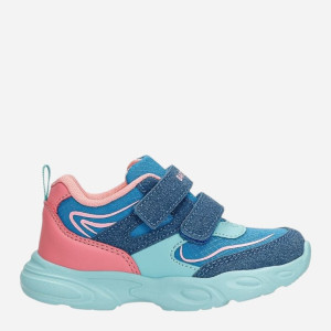 Sneakersy dziecięce dla dziewczynki na rzepy Bartek 11043001 21 Wielokolorowe (5904699044961). Buty sportowe i sneakersy dziewczęce