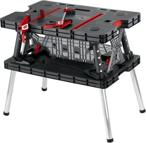 Stół warsztatowy Keter Folding Work Table Black (7290000230825). Stoły warsztatowe