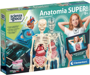 Zestaw do eksperymentów naukowych Clementoni Super Anatomy (8005125192991). Zestawy do eksperymentów dla dzieci