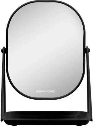Lusterko kosmetyczne Gillian Jones Table Mirror With Tray Black (5713982011456). Lusterka kosmetyczne