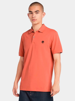 Koszulka polo męska Timberland TB0A2DJE XXL Koralowa (194902942022). Koszulki polo męskie