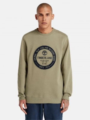 Bluza bez kaptura męska Timberland TB0A6FRM S Khaki (196249885420). Bluzy bez kaptura męskie