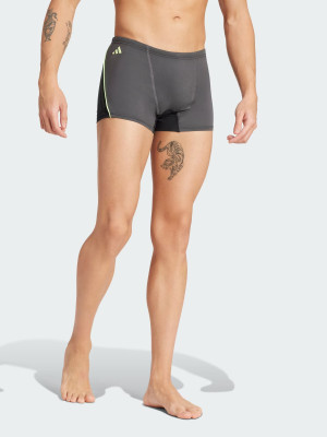Kąpielówki męskie bokserki adidas Tech Boxer IK7258 6 Szare (4067887701020). Szorty plażowe i kąpielówki męskie