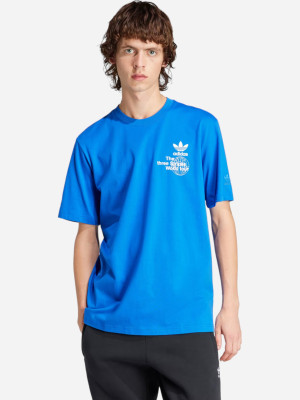 T-shirt męski bawełniany adidas BT Originals IS0182 S Niebieski (4067887816120). T-shirty męskie