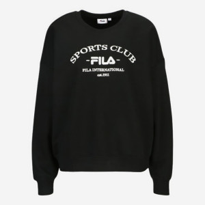 Bluza bez kaptura męska elegancka Fila FAM0505-80010 S Czarna (4064556595249). Bluzy bez kaptura męskie