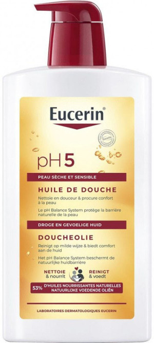 Olejek pod prysznic Eucerin Ph 5 chroniący skórę 1000 ml (4005800631191). Żele pod prysznic
