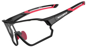 Okulary rowerowe Rockbros 10135 Black-Red (7016802868932). Okulary sportowe
