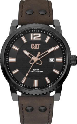 Zegarek CAT Utility 3H Brown (4895221101690). Zegarki naręczne