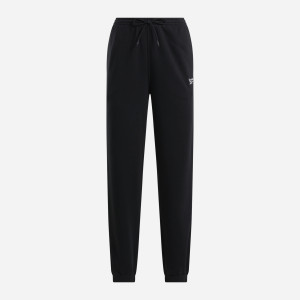 Spodnie dresowe damskie Reebok Ri French Terry Pant 100071691 2XS Czarne (4066764766046). Spodnie sportowe damskie