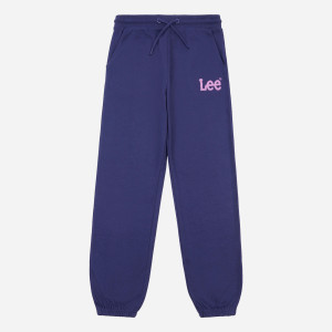 Spodnie dresowe młodzieżowe dziewczęce joggery Lee LEG5097T-163 170-176 cm Ciemnofioletowe (5059118929487). Spodnie dresowe dziewczęce