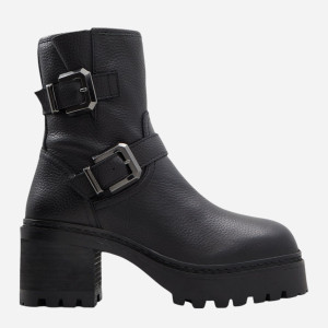 Botki damskie na obcasie ALDO 13672162-009 40 (9US) 25.5 cm Czarne (57005709063). Botki damskie