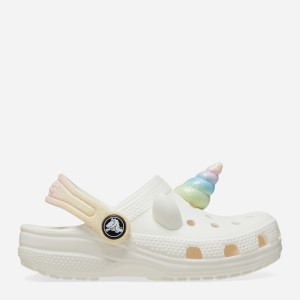 Chodaki dziecięce dla dziewczynki Crocs Classic Iam Rainbow Unicorn Clog T 209701-0WV 24-25 Mleczne (196265543557). Chodaki dziewczęce