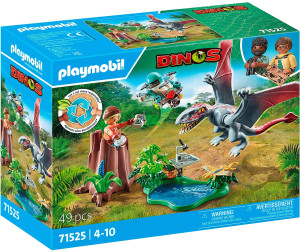 Klocki Playmobil Dinos Stacja badawcza dla dinozaurów Dimorfodonów 49 elementów (4008789715258). Klocki