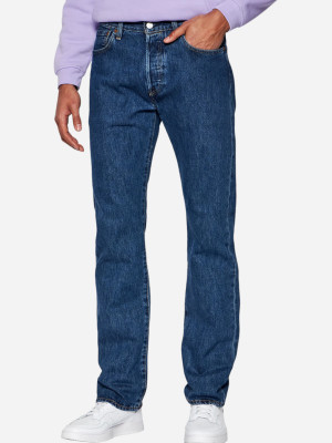 Jeansy regular fit męskie Levi's 501 Original 00501-0114 34-32 Szafirowe (5412456008427). Jeansy męskie