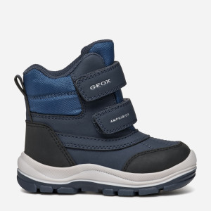 Kozaki chłopięce Geox B Flanfil Boy B Abx B463VA050FUC4002 22 Granatowe (8056206937246). Kozaki i śniegowce chłopięce