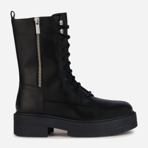 Glany damskie skórzane Geox D Spherica Ec7 D36VDJ00043C9999 39 Czarne (8056206290198). Buty za kostkę damskie