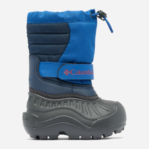 Śniegowce chłopięce wodoodporne Columbia Youth Powderbug Snowlite 2078921433 34 (3US) Niebieskie (195981564440). Kozaki i śniegowce chłopięce