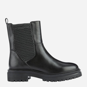 Botki damskie skórzane Geox D26HRD0436W-C9999 37 Czarne (8050036686992). Botki damskie