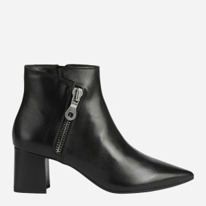 Botki damskie skórzane Geox D26NMA00085-C9999 37 Czarne (8050036774651). Botki damskie
