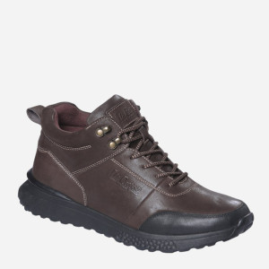Trzewiki męskie krótkie Lee Cooper LCJ-24-33-2901M 45 29 cm Brązowe (5904292152568). Buty męskie za kostkę